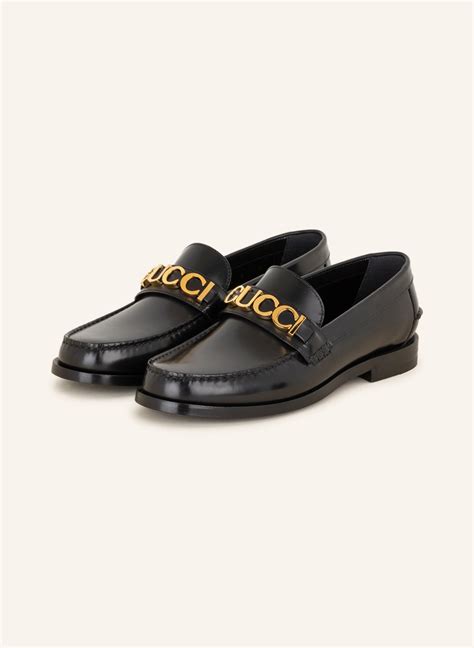 gucci loafer schwarz|GUCCI Loafer in schwarz .